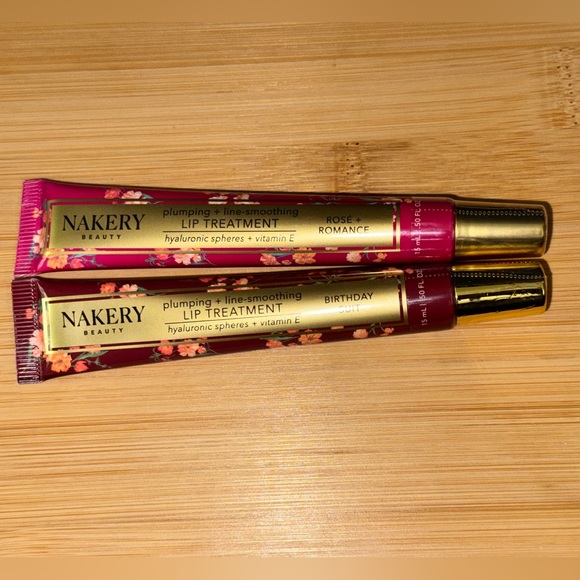 Nakery Beauty Other - Lip Treatment Set - Rose Romance & Birthday